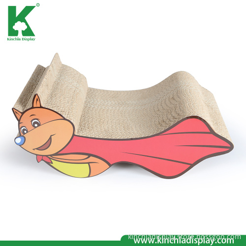 Cardboard Cat Scratcher Nail File Cat Scratcher Toy with Catnip